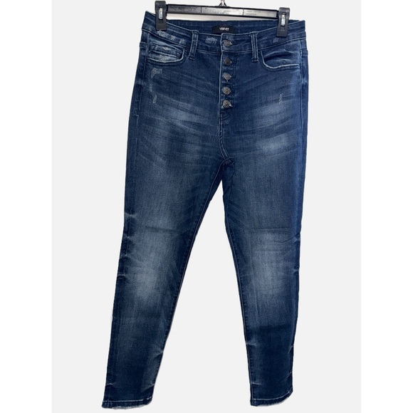 VERVET BY FLYING MONKEY Pants - Vervet -Button Fly high rise skinny Jeans size 29(8)
